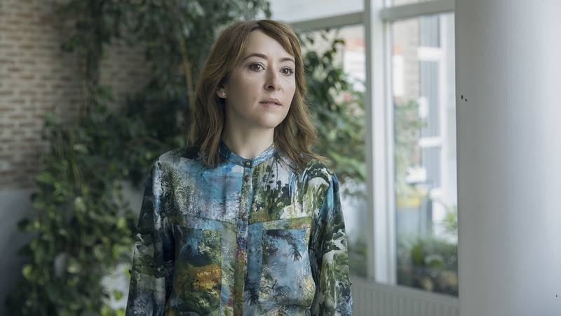 Elena Alférez, en el papel de secretaria en 'Si fueras tú'