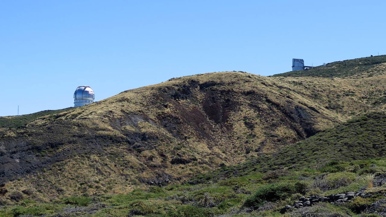 Emplazamiento previsto para el TMT en La Palma. Carlos Martínez Roger (IAC)