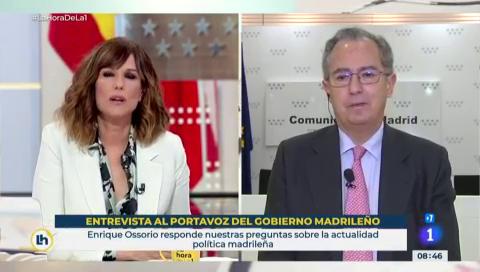 Ir al Video Enrique Ossorio, portavoz del Gobierno madrileño: "Estamos muy agradecidos a VOX, pero salimos a conseguir la mayoría"
