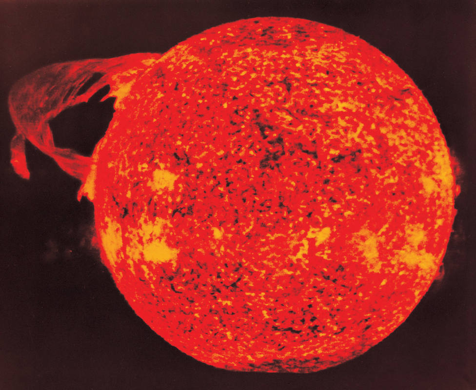 Una erupción solar