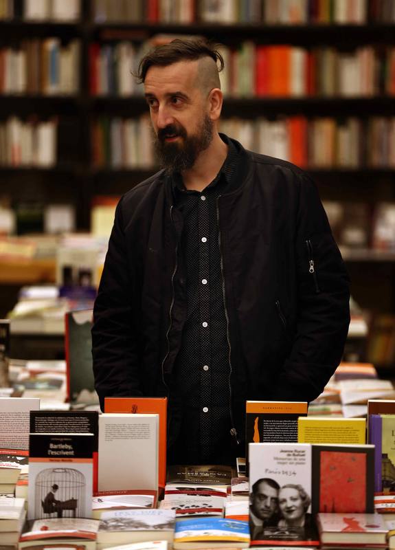 El escritor y traductor Javier Calvo (Barcelona, 1973).