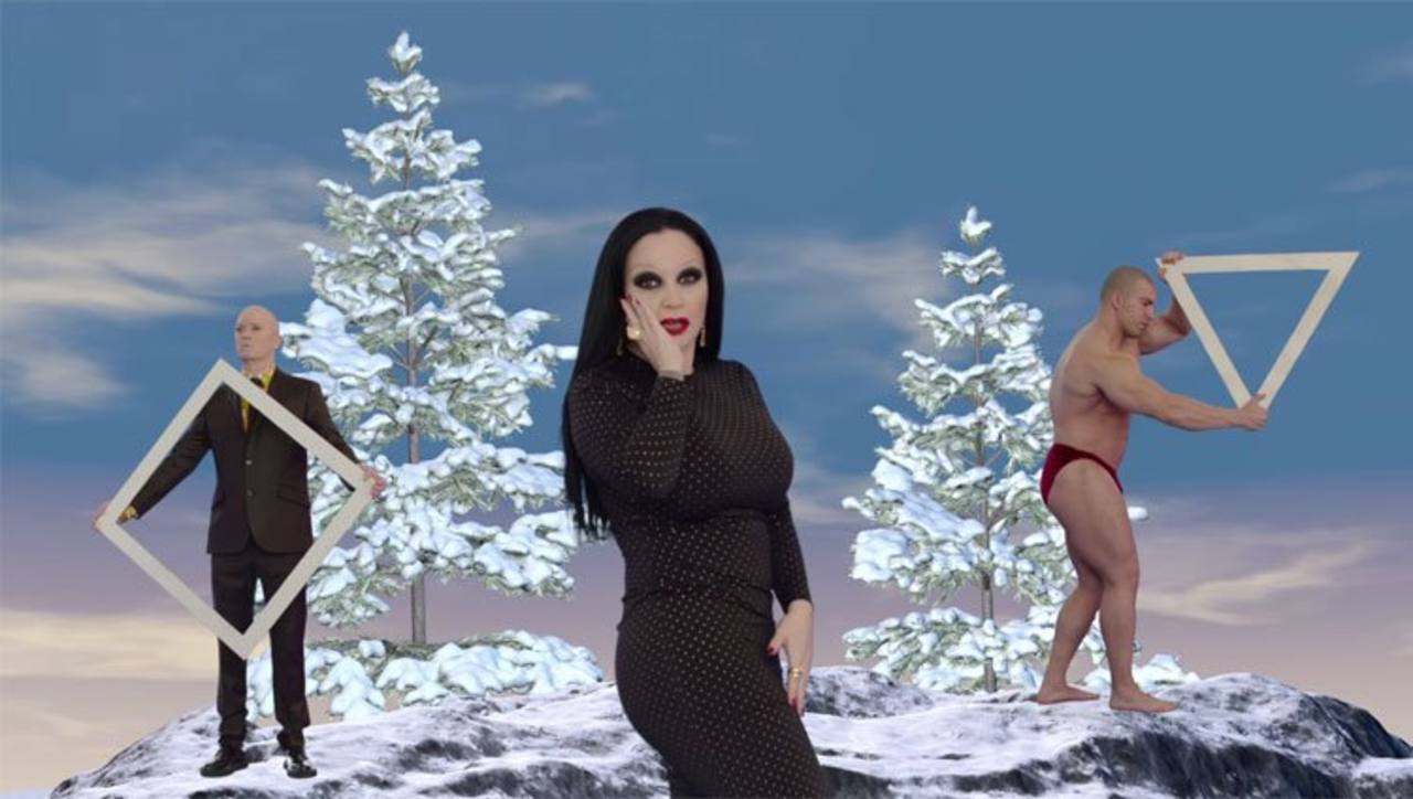 Fangoria en una imagen del vídeo de