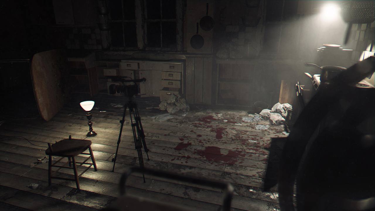 Fragmento de la demo 'Kitchen' de Resident Evil 7.