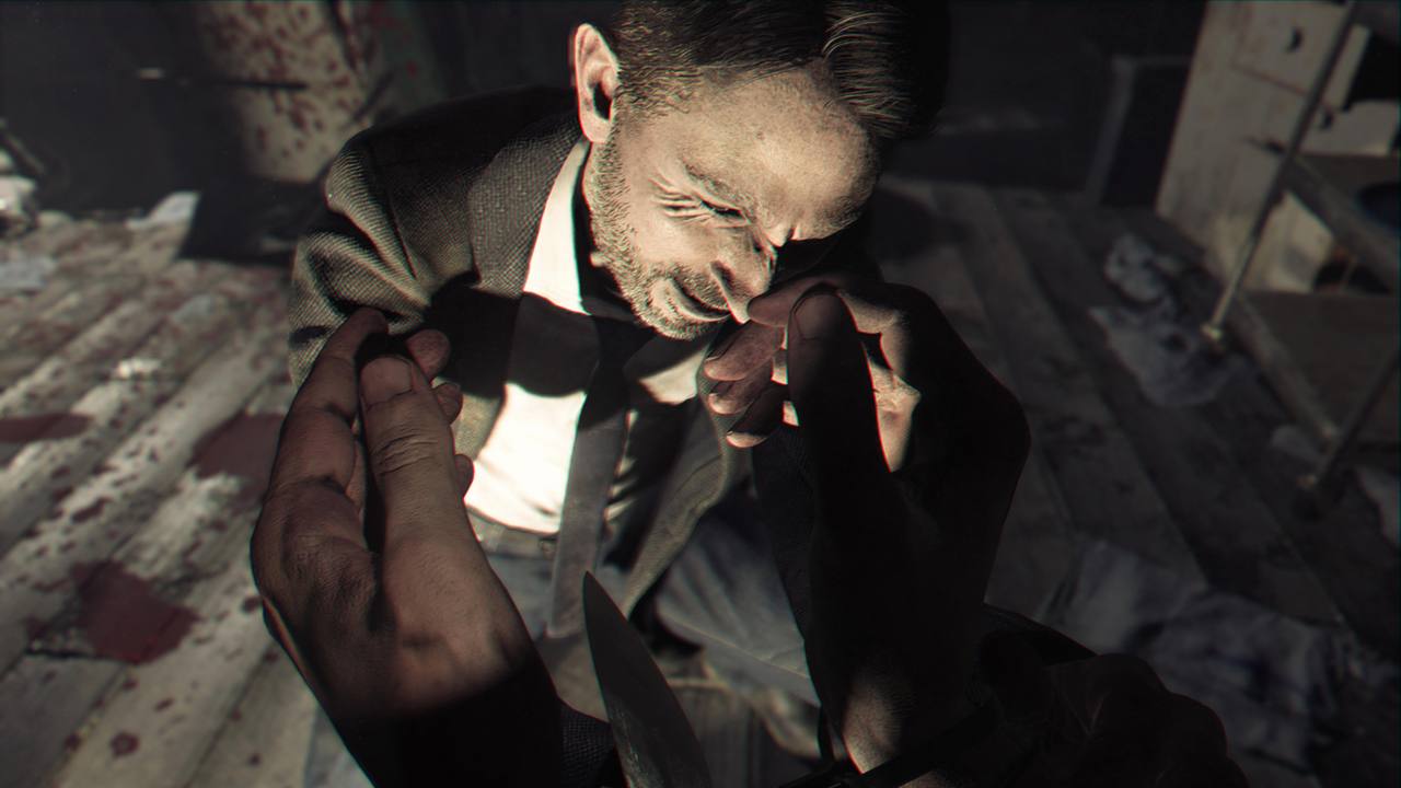 Fragmento de la demo 'Kitchen' de Resident Evil 7.