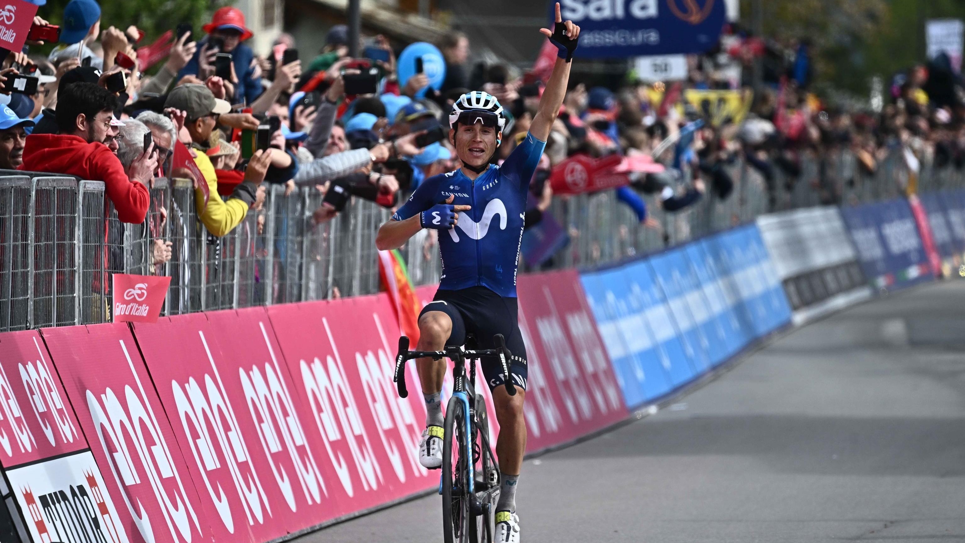 Giro 2023 Victoria De Einer Rubio Movistar En Crans Montana