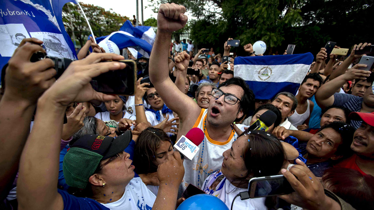 El Gobierno de Daniel Ortega libera a los principales líderes de las