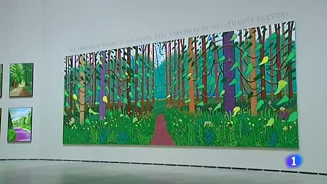 El Guggenheim Presenta La Muestra Al Pintor David Hockney Rtve