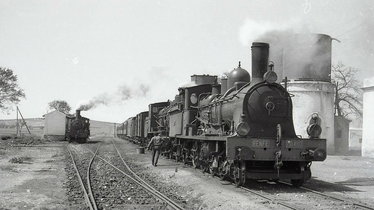 La historia ferroviaria española comienza en el siglo XIX