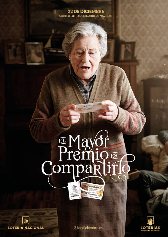 Imagen del anuncio de la Lotería de Navidad 2016