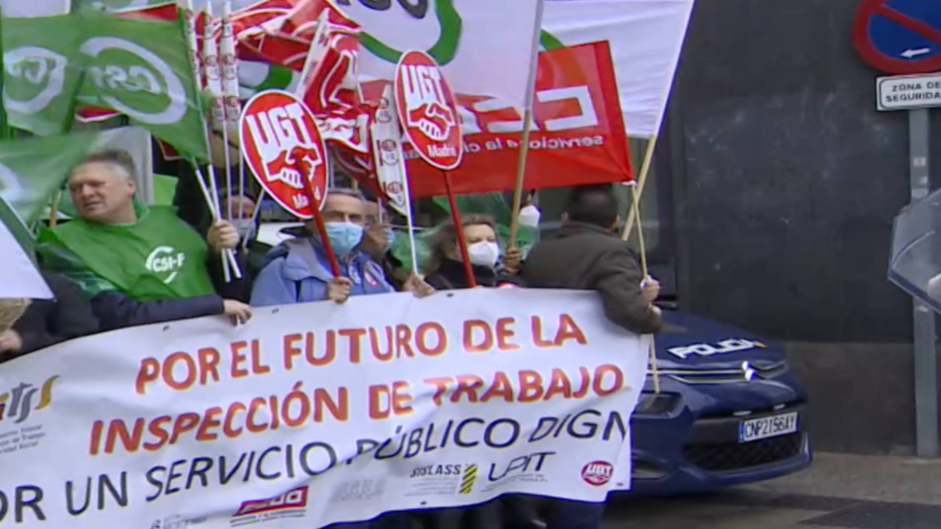 Ir al Video&nbsp;Los inspectores de Trabajo convocan su primera huelga de la historia del colectivo