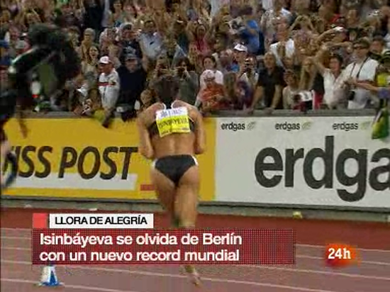 Isinbayeva Un Nuevo R Cord Del Mundo De P Rtiga