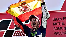 Ir al Video&nbsp;Jorge Lorenzo campe&oacute;n mundial de MotoGP al ganar en Valencia