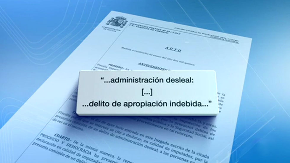 Imputados Todos Los Usuarios De Las Tarjetas Opacas RTVE Es