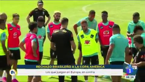 Ir al Video Jugadores de Brasil rechazan que la Copa América se juegue en su país