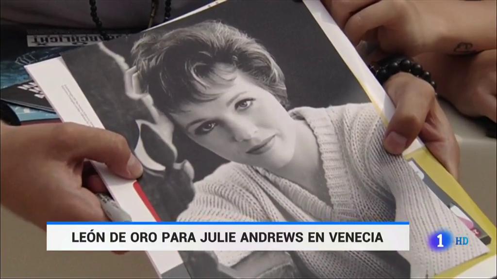 Ir al Video Julie Andrews recibe el León de Oro de la Mostra de Venecia por toda su carrera