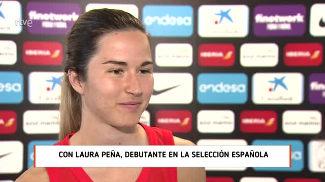 Ir al Video&nbsp;Laura Pe&ntilde;a, debutante en la selecci&oacute;n: "Quiero aprender much&iacute;simo y tengo buenas referentes"