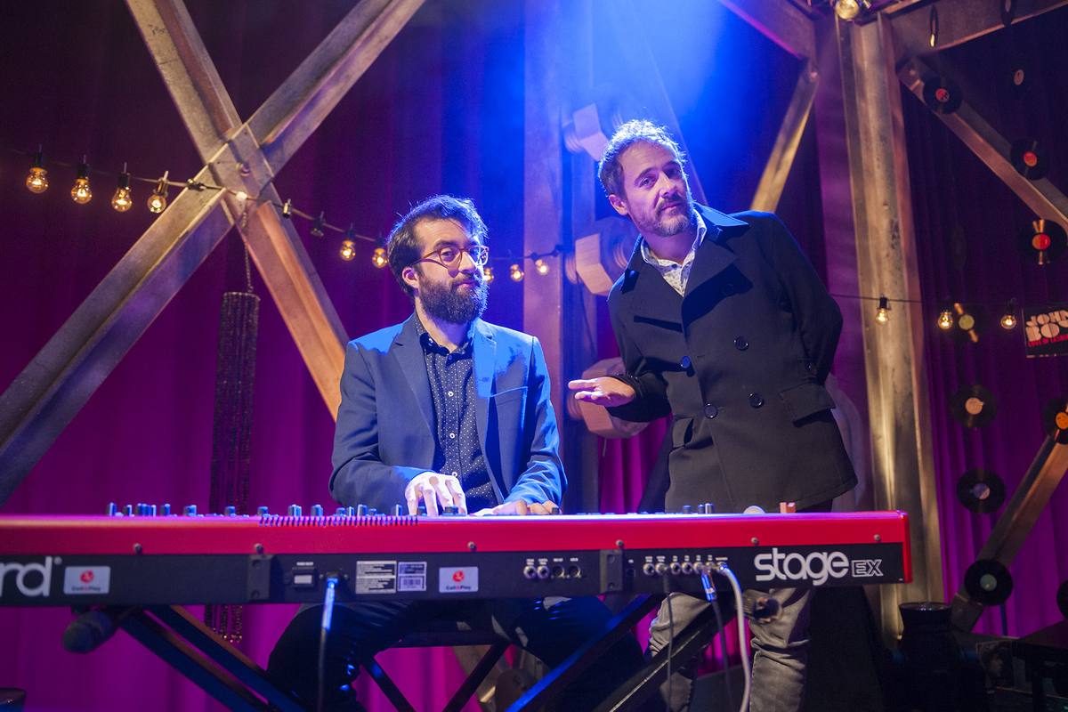 'Love of Lesbian' en el plató Rockola