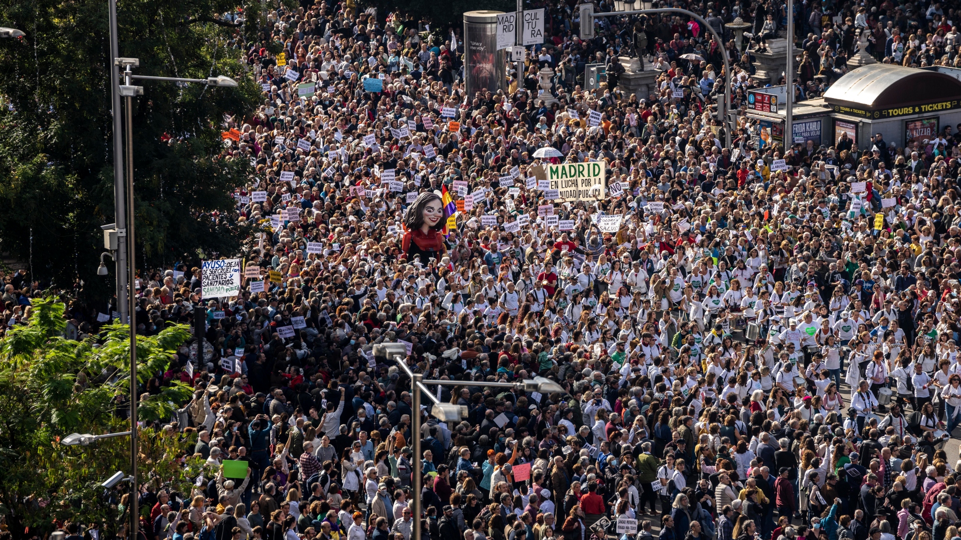 Miles De Personas Claman Por La Sanidad P Blica En Madrid