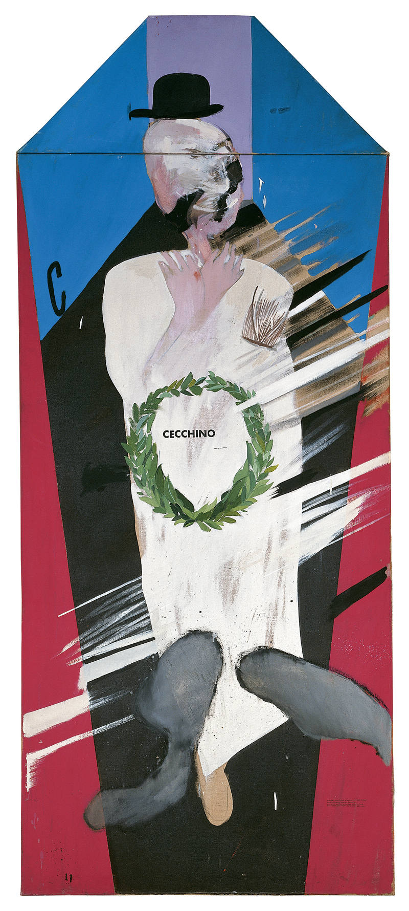 'En Memoria de Cecchino Bracci', David Hockney. Museo Thyssen-Bornemisza.