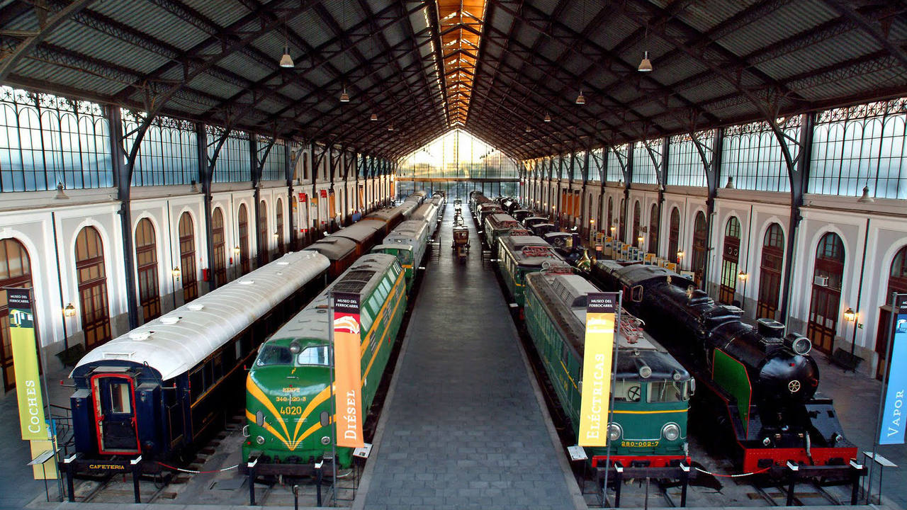 El Museo del Ferrocarril de Madrid custodia la historia del ferrocarril español desde sus orígenes