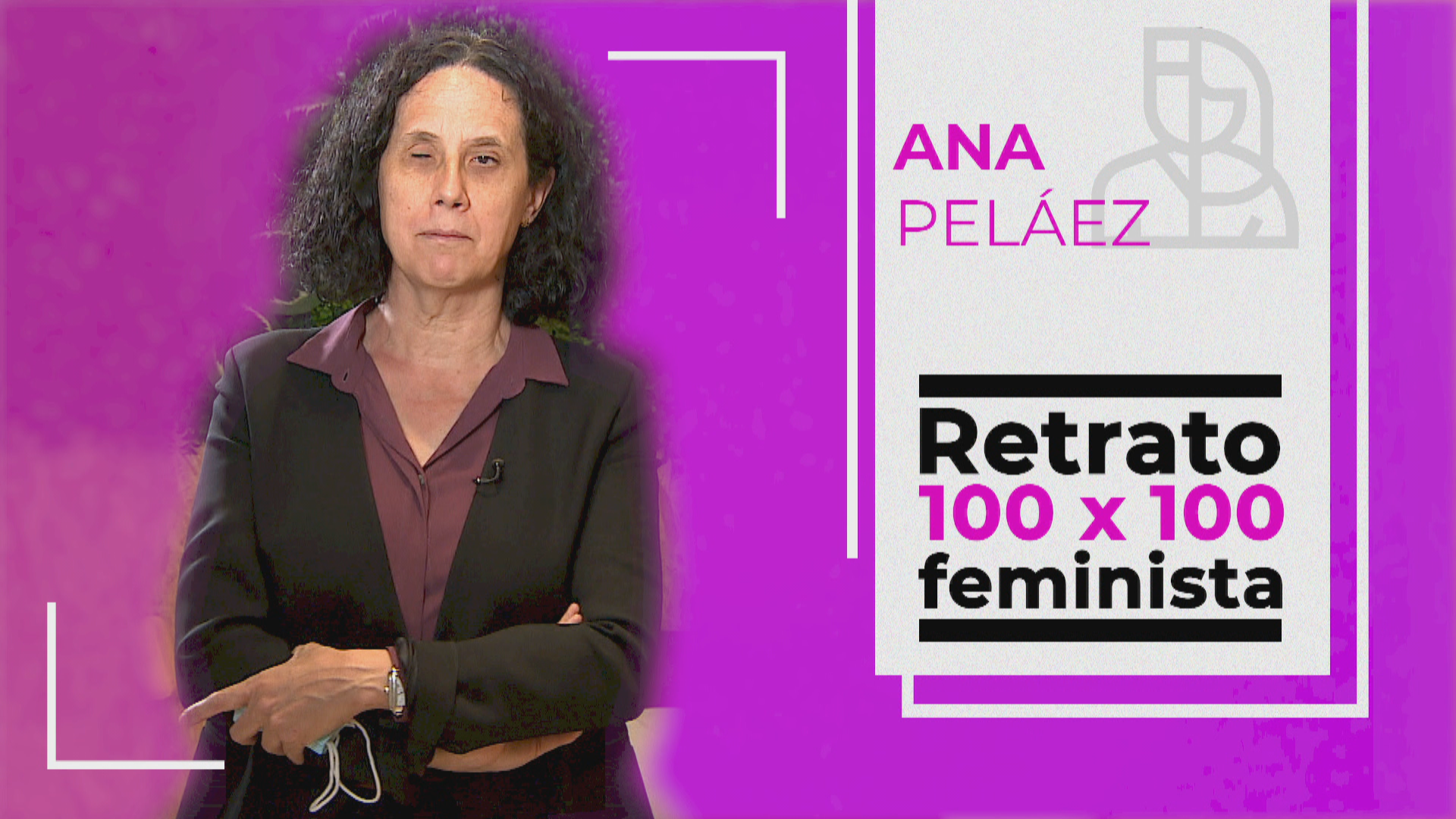 Ir al Video Objetivo Igualdad - Retrato 100x100 feminista: Ana Peláez Narváez