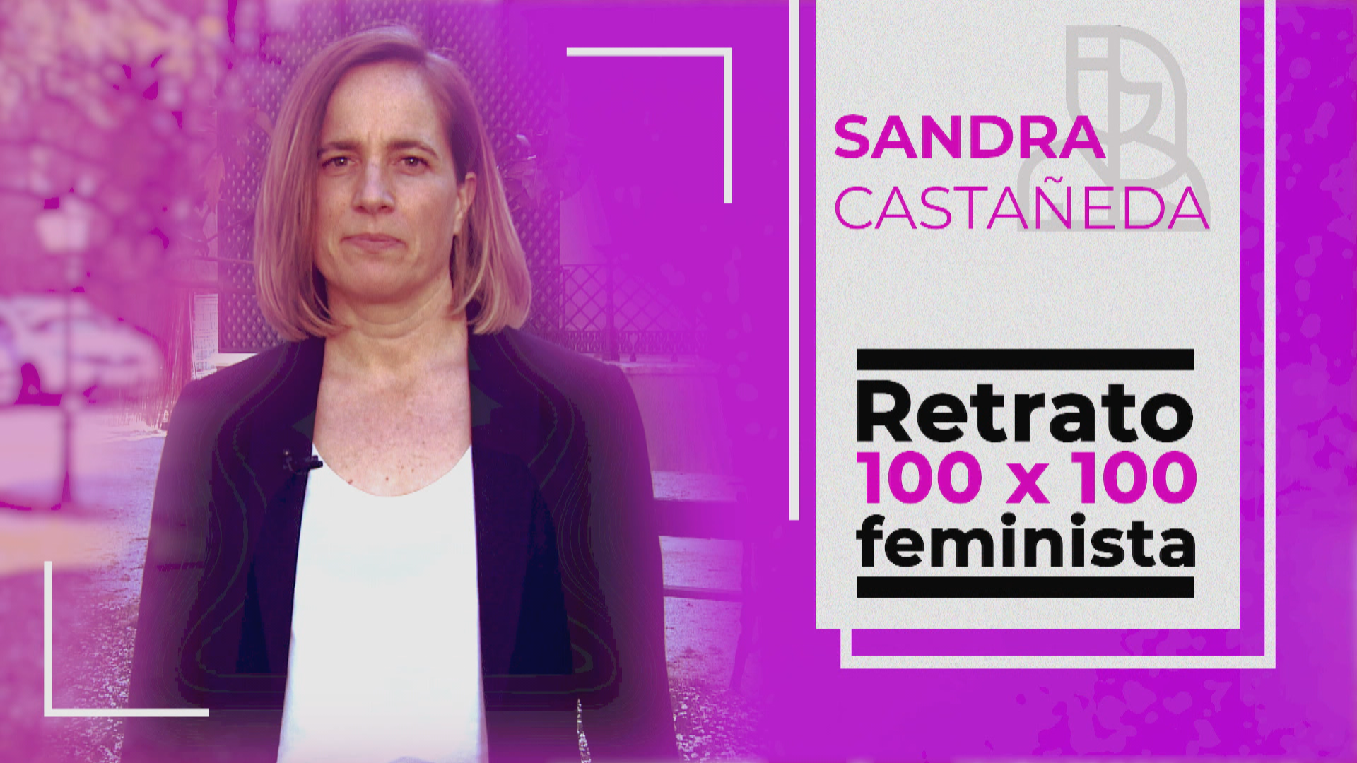 Ir al Video Objetivo Igualdad - Retrato 100x100 feminista: Sandra Castañeda, responsable de banca ética