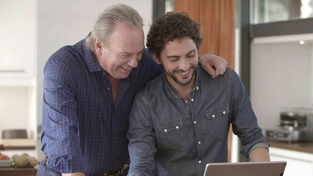 Paco León y Bertín Osborne
