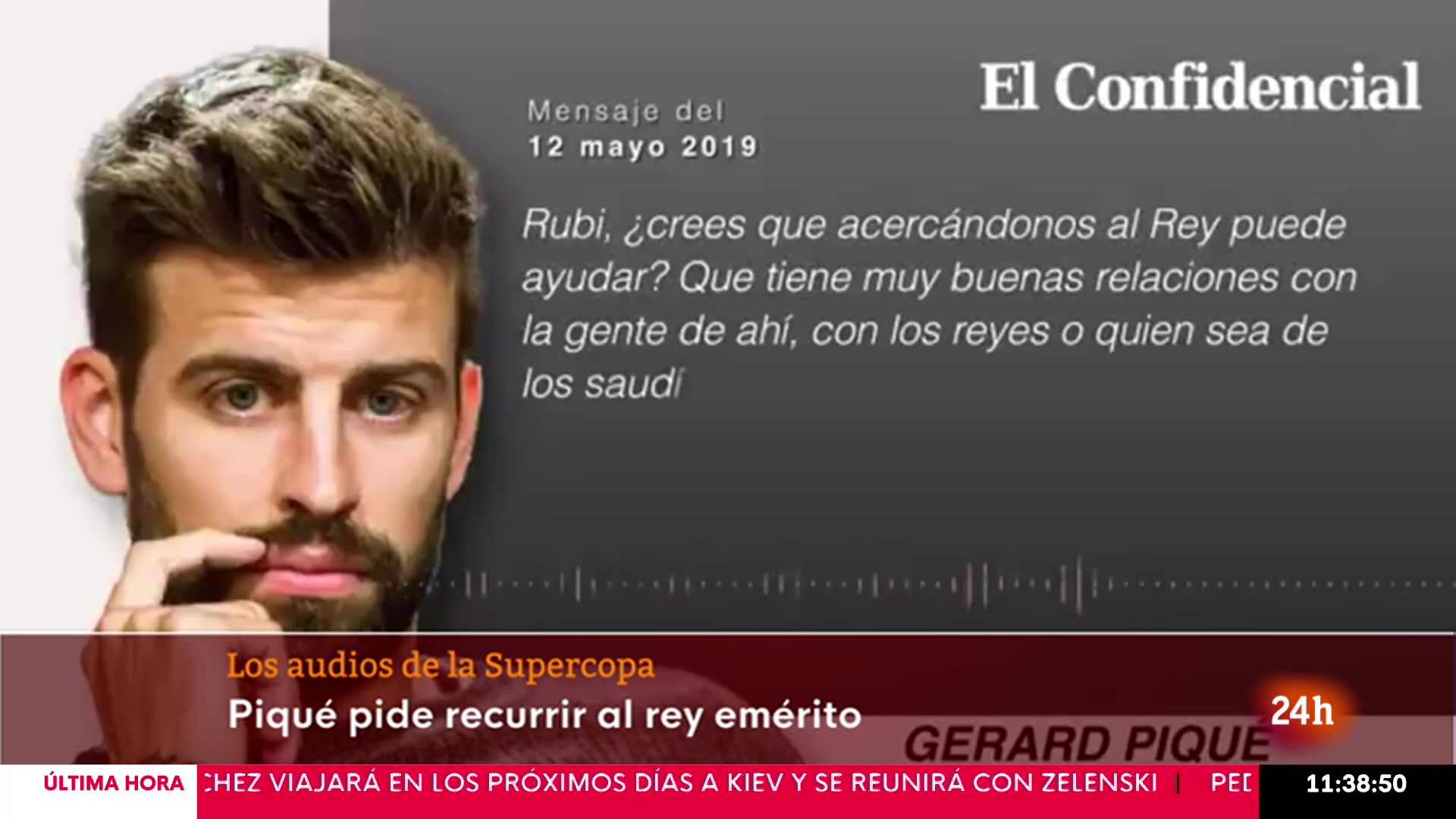 Ir al Video Piqué y Rubiales intentaron que Juan Carlos I mediara para cerrar el acuerdo de la Supercopa