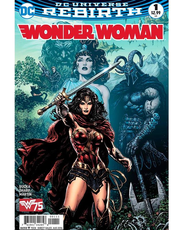 Portada de 'DC Universe Rebirth. Wonder Woman 1'