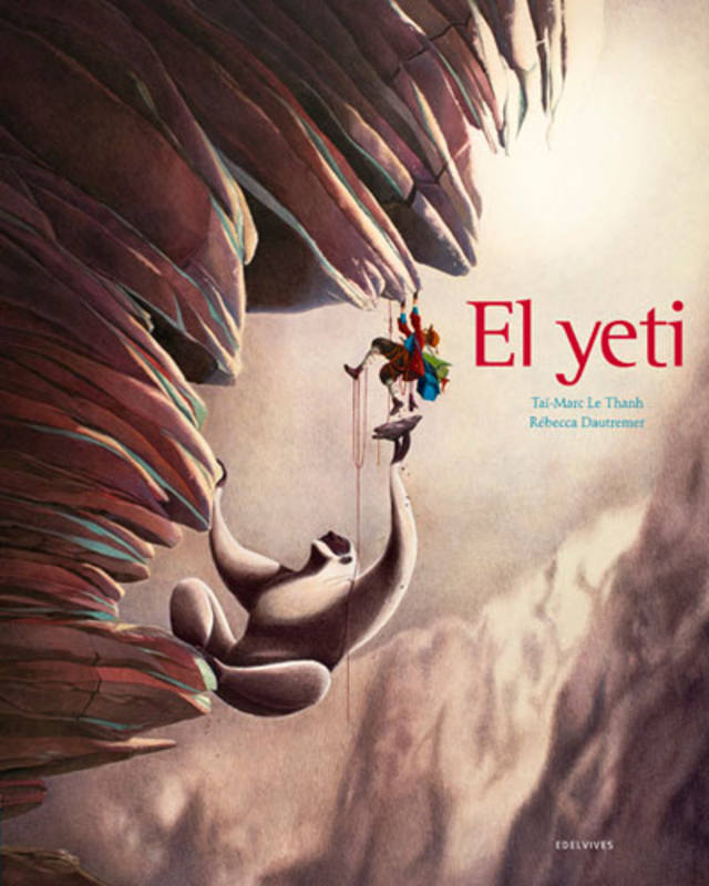 Portada de 'El yeti', de Rébecca Dautremer' y Taï-Marc Le Thanh