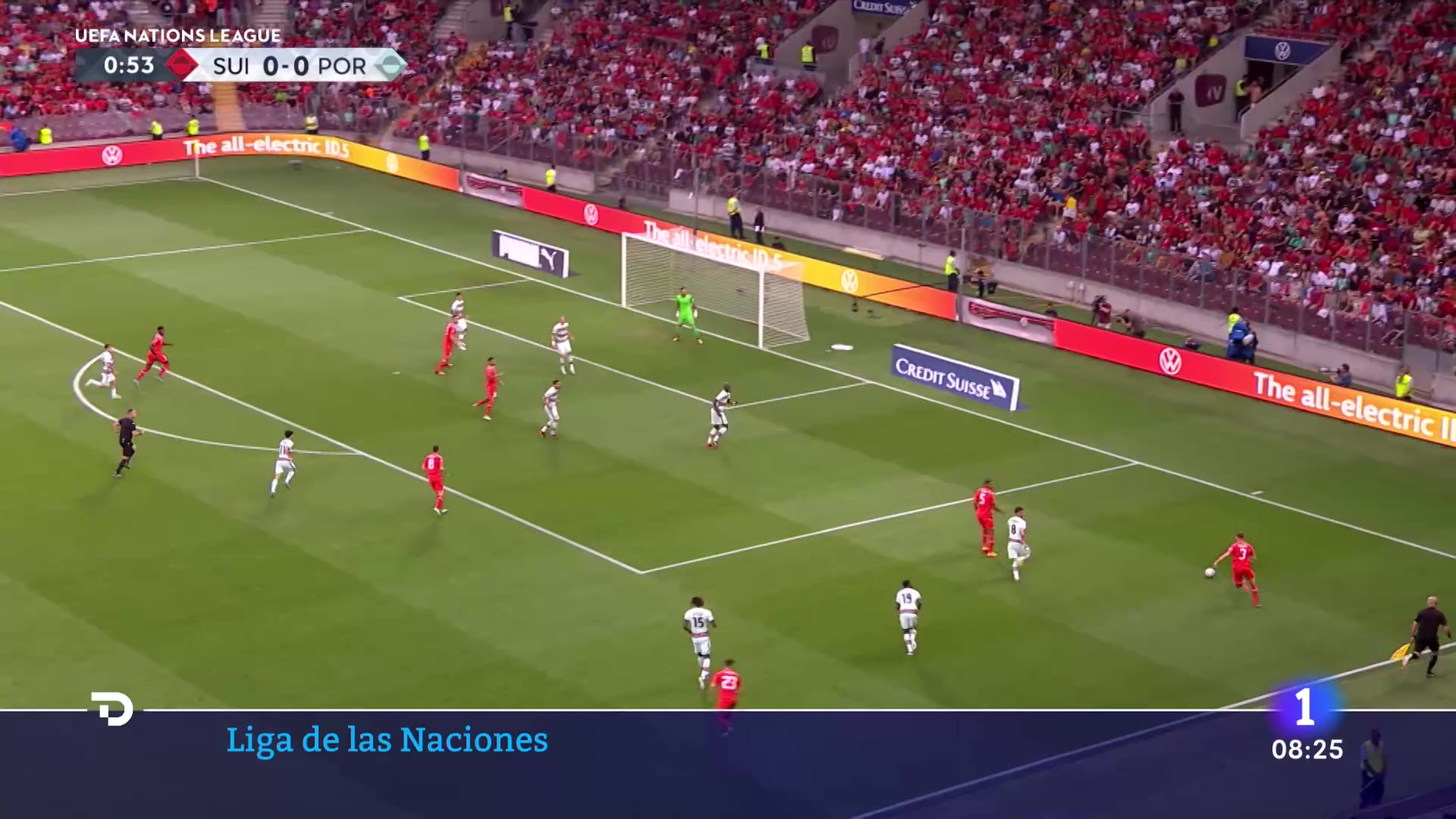 Ir al Video&nbsp;Portugal cae ante Suiza y cede el liderato a Espa&ntilde;a