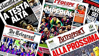 Ver vídeo  'La prensa europea elogia al FC Barcelona'