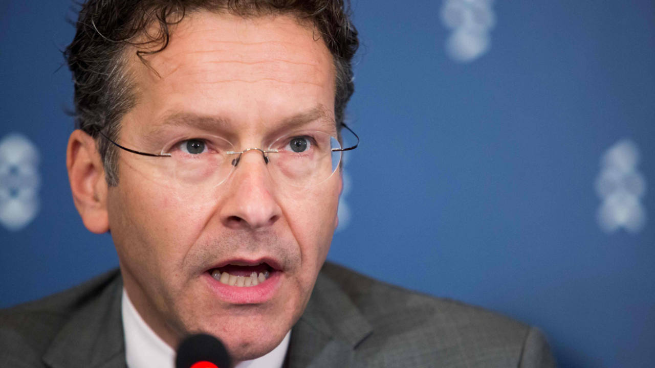 El presidente del Eurogrupo, Jeroen Dijsselbloem