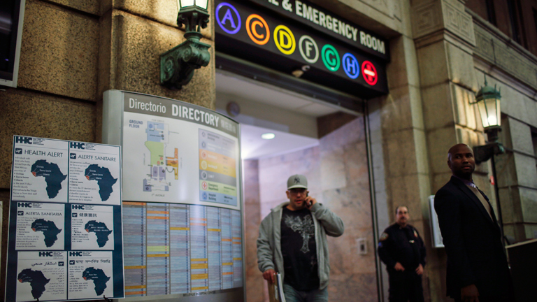 Primer caso de Ébola detectado en Nueva York
