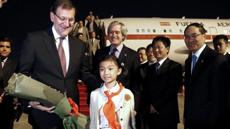 Rajoy reivindica en China sus reformas ante los empresarios locales y apela a más inversión
