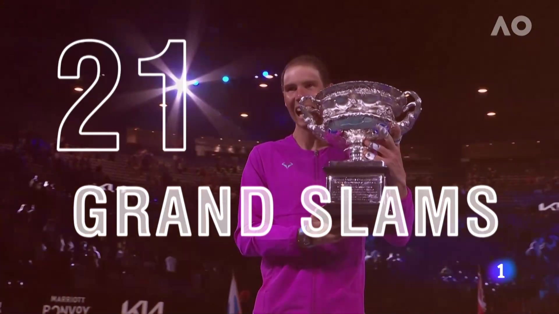 Ir al Video Repasa los 21 títulos de Grand Slam de Rafa Nadal