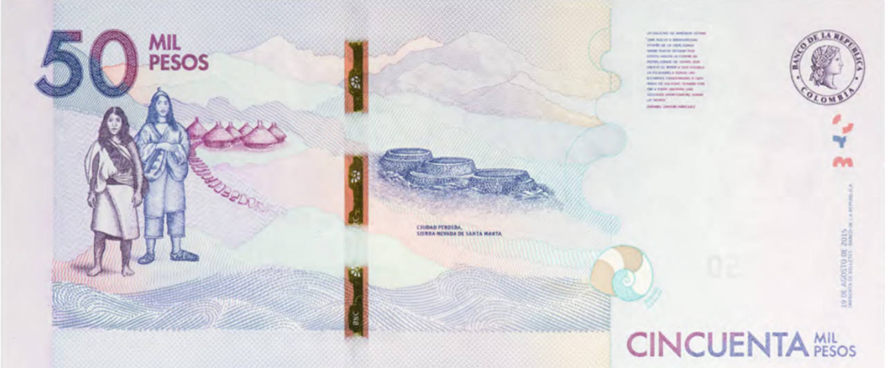 Ya Circula En Colombia El Nuevo Billete De 50 000 Pesos Con La Imagen