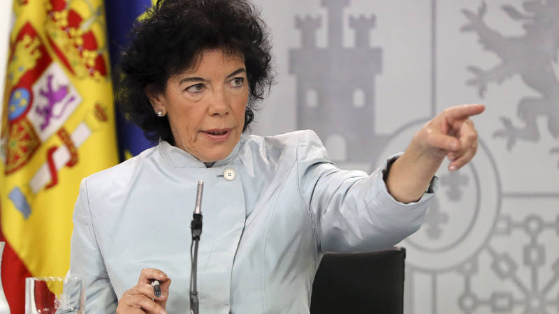 Rueda de prensa de Isabel Cela&aacute; tras primera reuni&oacute;n del Consejo de Ministros