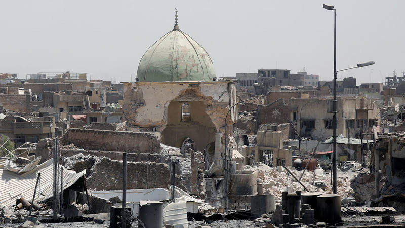 Las tropas iraquíes reconquistan la simbólica mezquita de Mosul donde el Dáesh proclamó su califato 1498731560853
