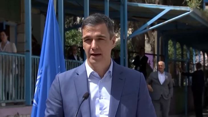 Sánchez exige explicaciones a Israel por la muerte de los siete