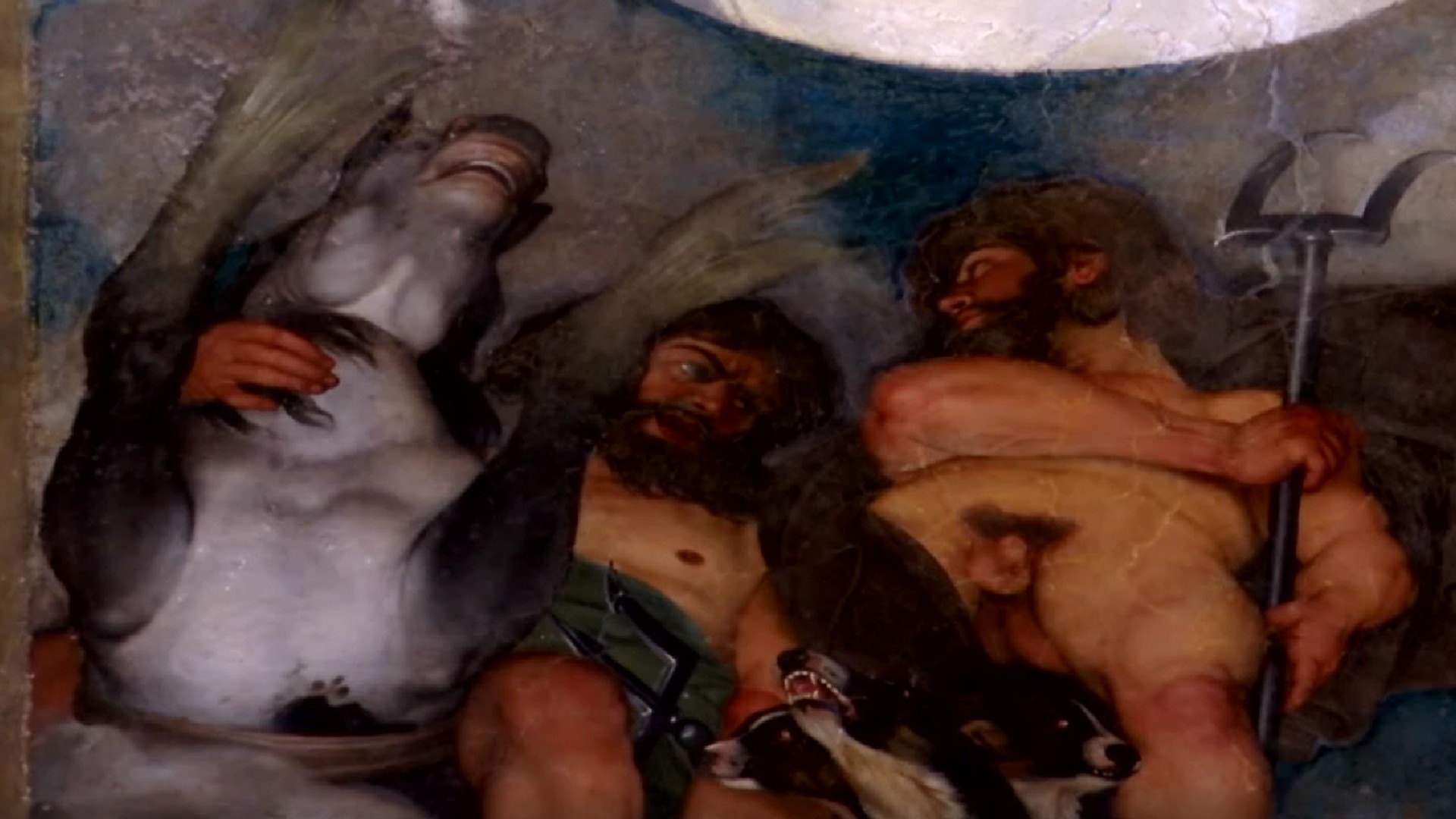 Ir al Video Se pone a la venta la lujosa villa romana que alberga el único mural del mundo pintado por Caravaggio
