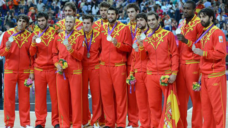 LA SELECCION DE BALONCESTO DE ESPANA la seleccion de baloncesto de espana:
