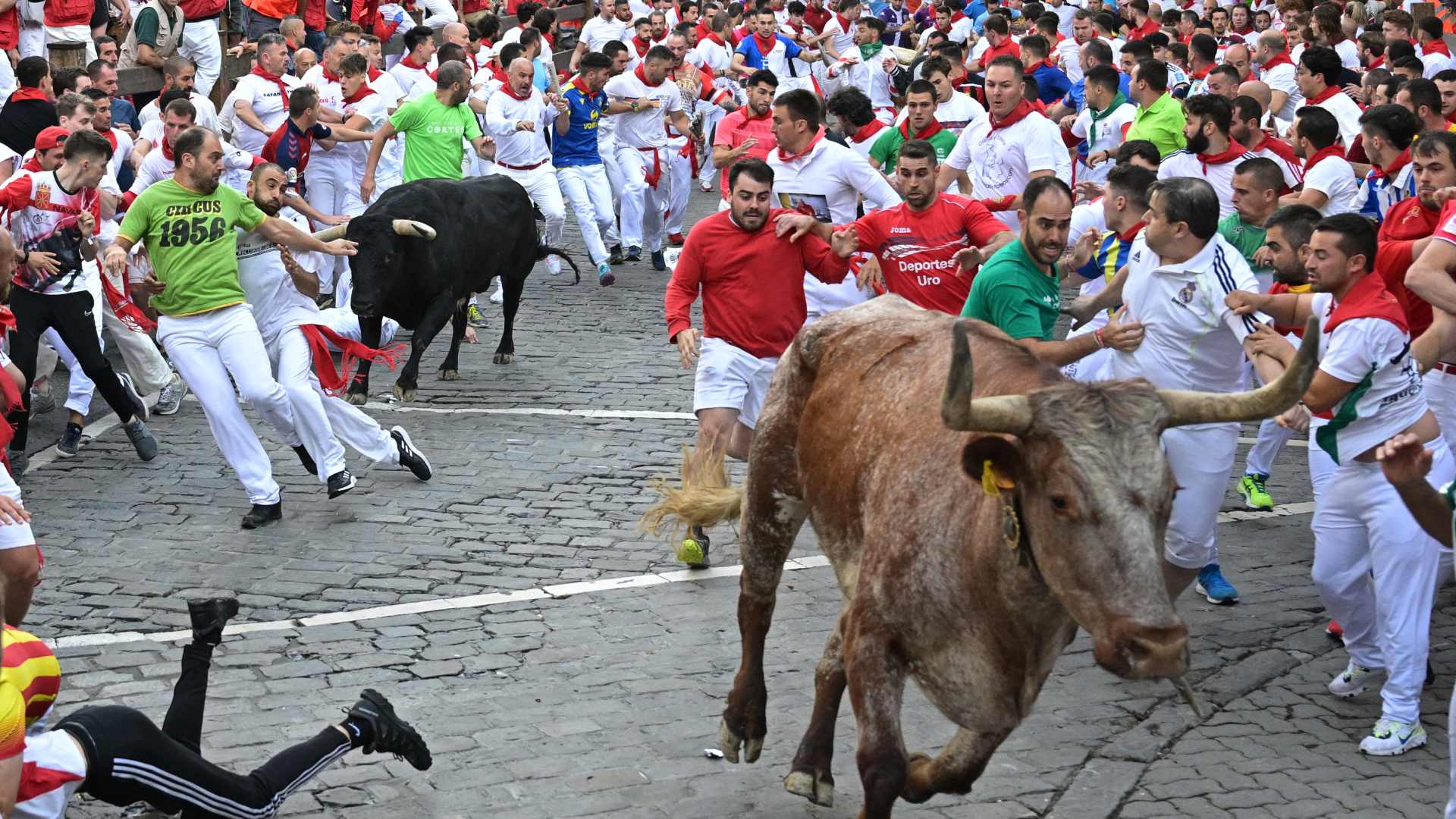 Sexto encierro San Fermín 2023 vibrante vertiginoso y veloz