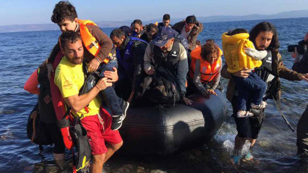 Socorristas de la ONG Proactiva Open Arms