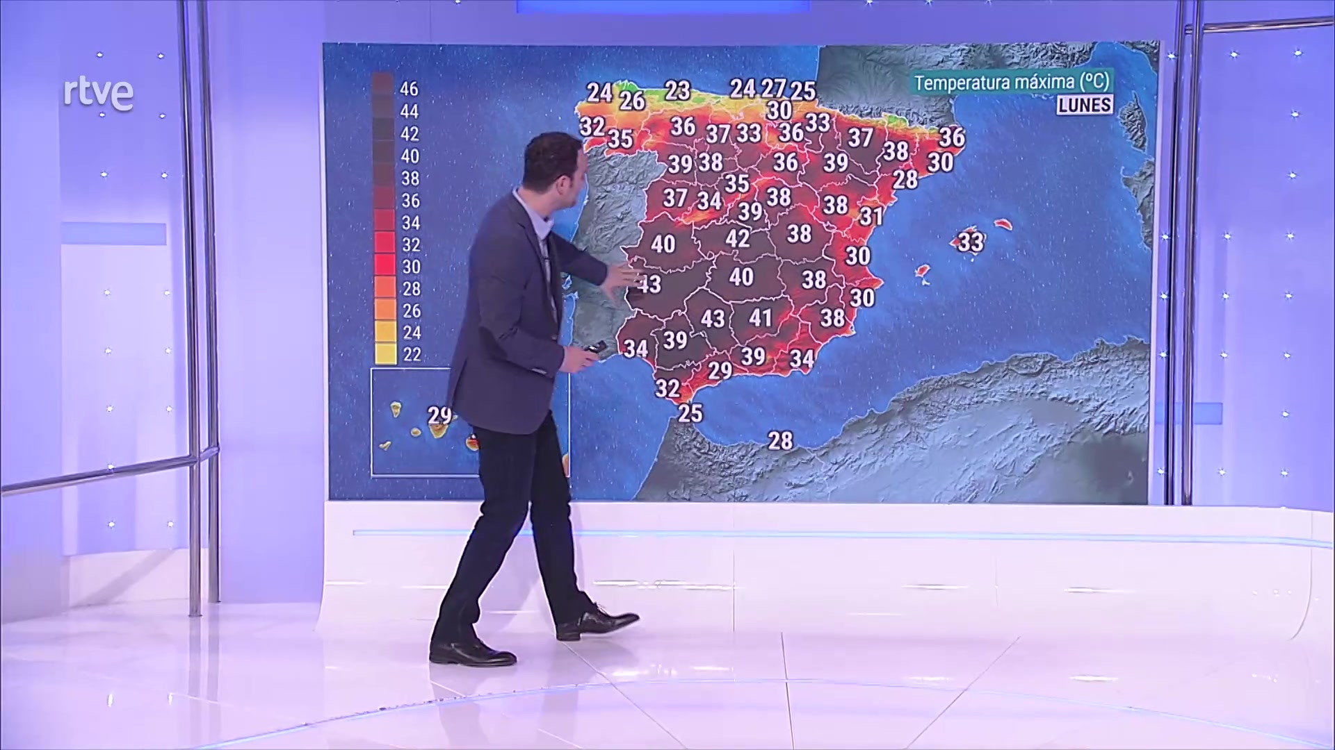 Ir al Video&nbsp;Temperaturas elevadas en mitad sur peninsular y en &aacute;reas de la meseta norte y del nordeste