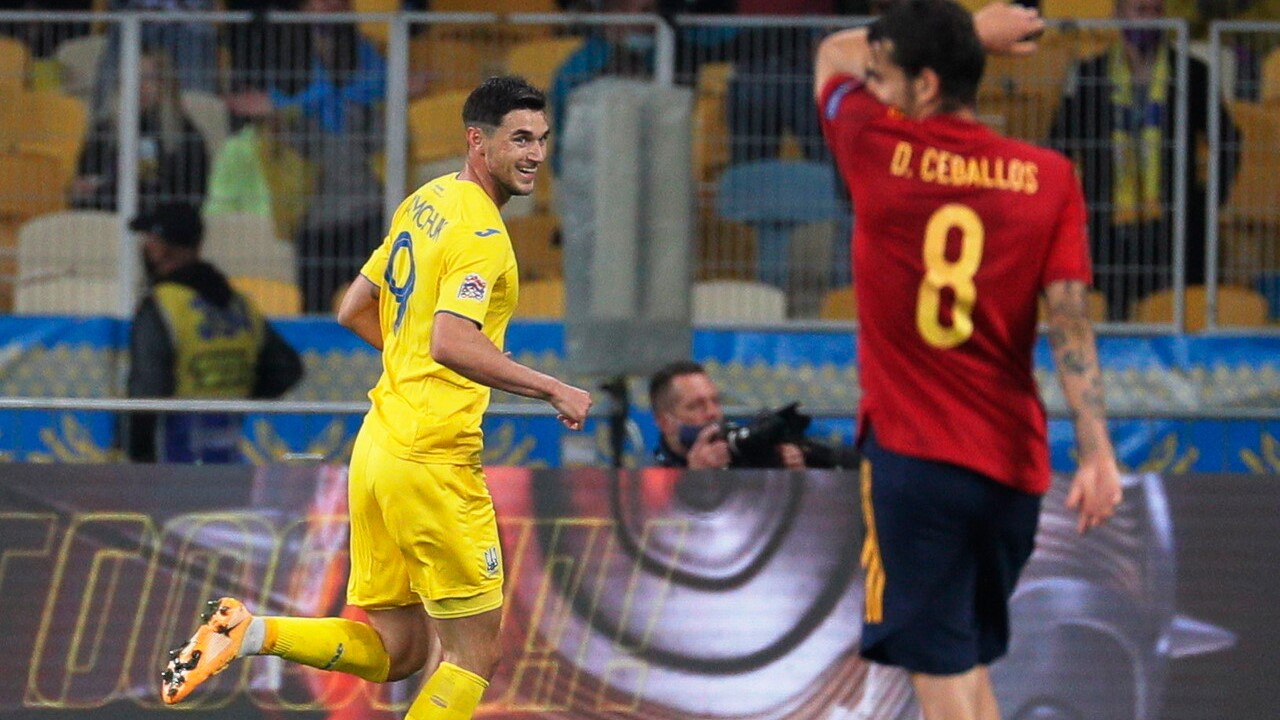 Ir al Video Ucrania 1-0 España, resumen de las mejores jugadas