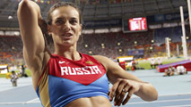 Ir al Video El último salto de Isinbayeva