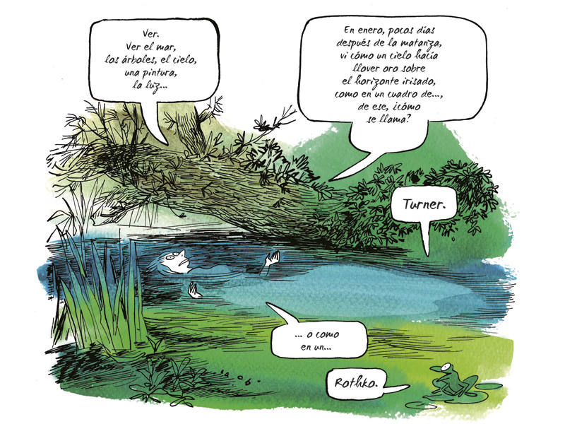 Viñeta de 'La levedad'