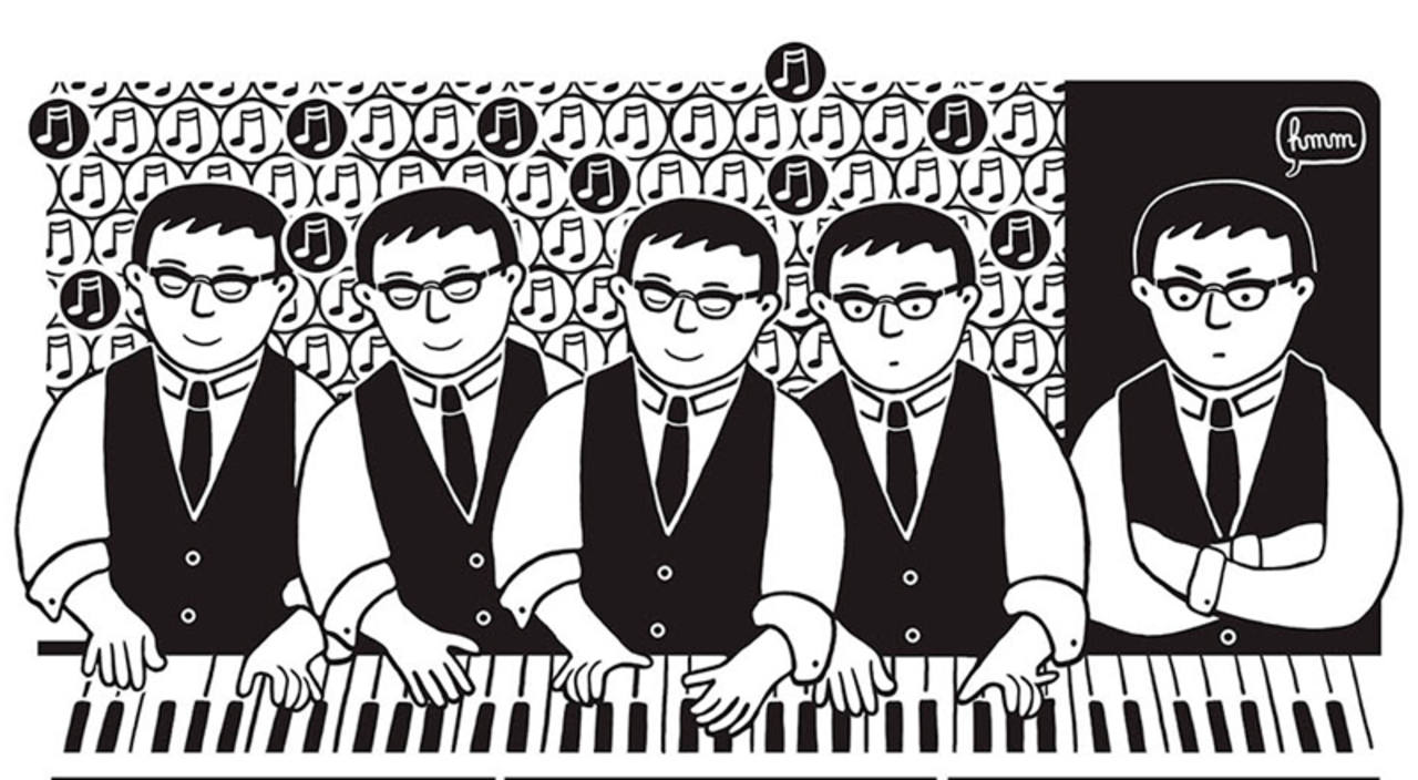 Viñeta de 'El piano oriental'