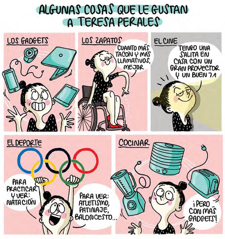 Viñetas de 'Teresa Perales Cómics', de Agustina Guerrero